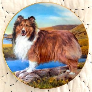 Collectible plate by Edward Aldrich